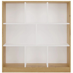 Стеллаж TopEshop Fiesta 8P (Artisan Oak/White) Thumb