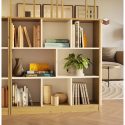 Стеллаж TopEshop Fiesta 8P (Artisan Oak/White)