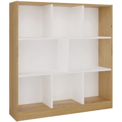 Стеллаж TopEshop Fiesta 8P (Artisan Oak/White) Thumb