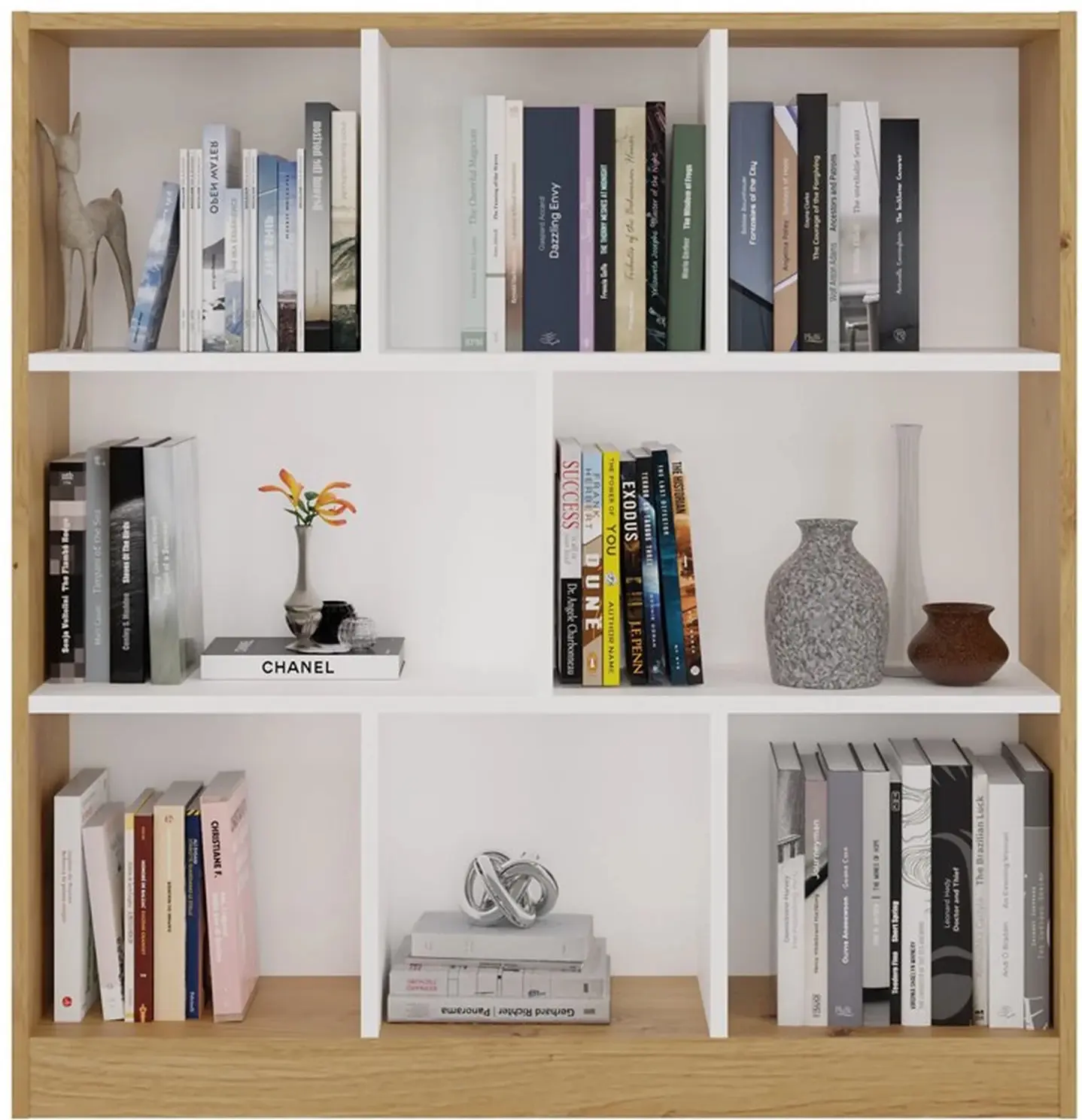 Стеллаж TopEshop Fiesta 8P (Artisan Oak/White) - 5