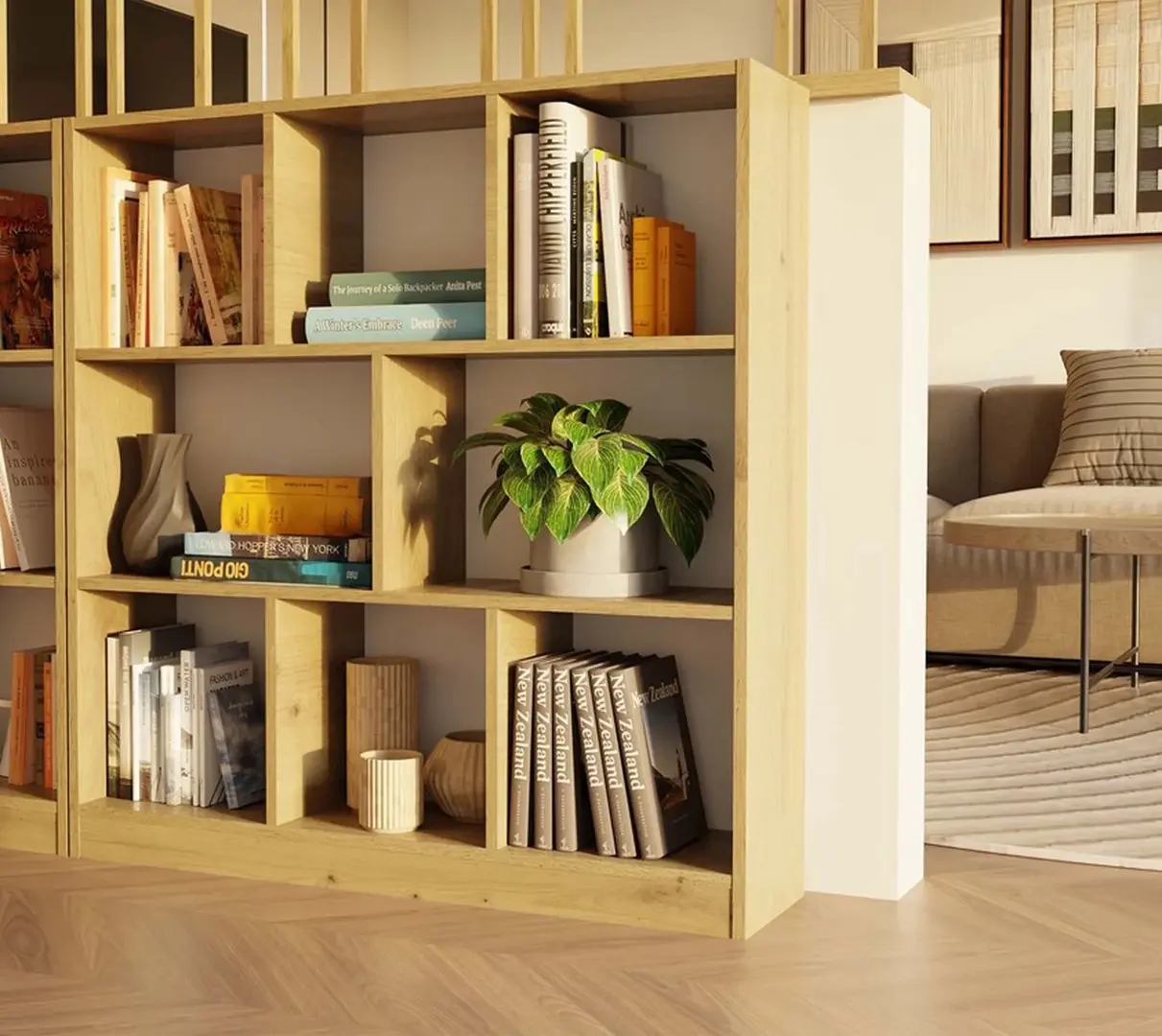 Стеллаж TopEshop Fiesta 8P (Artisan Oak)