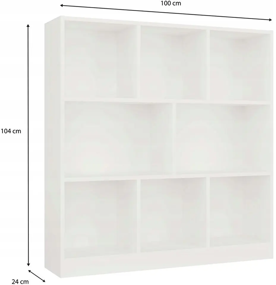 Etajera TopEshop Fiesta 8P (White)