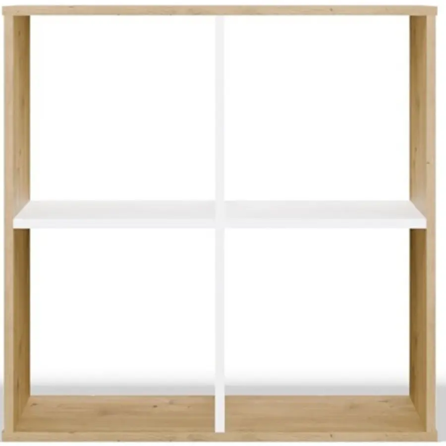Стеллаж TopEshop Malax 2x2 (Artisan Oak/White) - 2