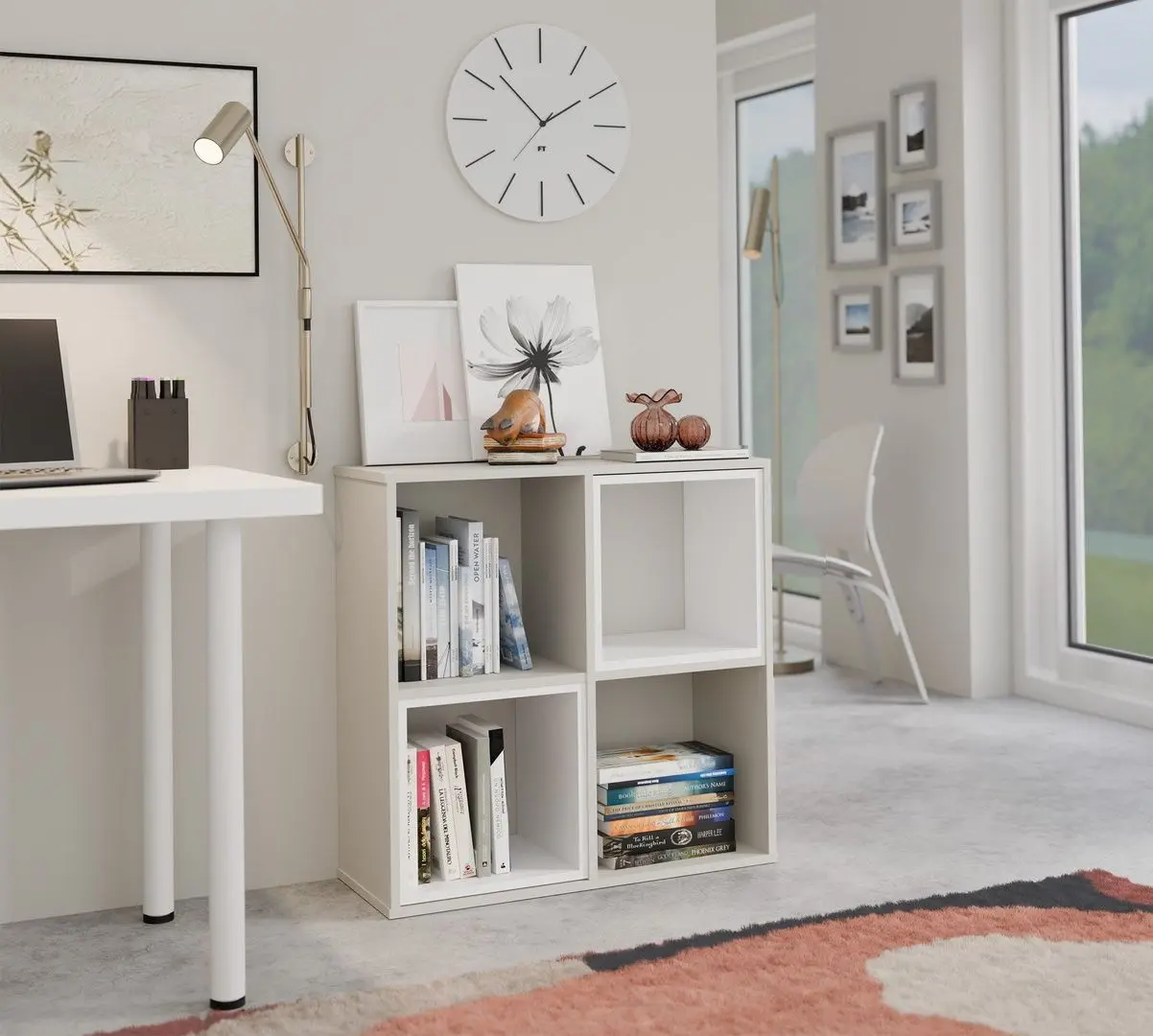 Etajera TopEshop Malax 2x2 (Cashmere)