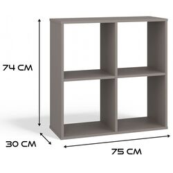 Etajera TopEshop Malax 2x2 (Clay) Thumb