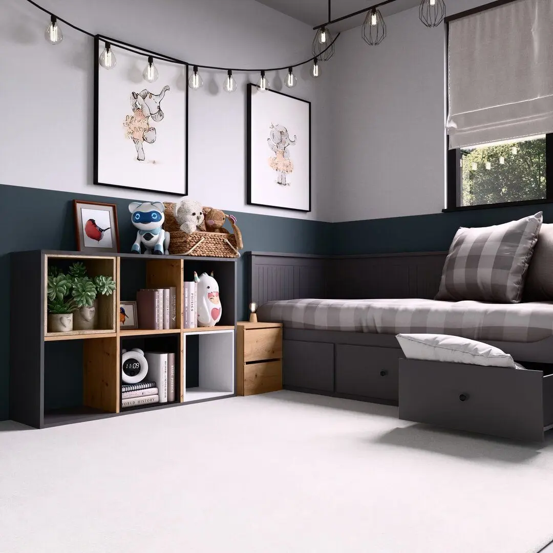 Стеллаж TopEshop Malax 2x3 (Anthracite/Artisan Oak)