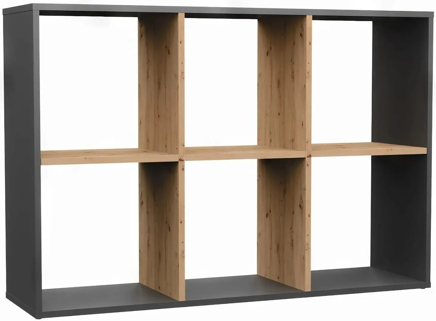 Стеллаж TopEshop Malax 2x3 (Anthracite/Artisan Oak)