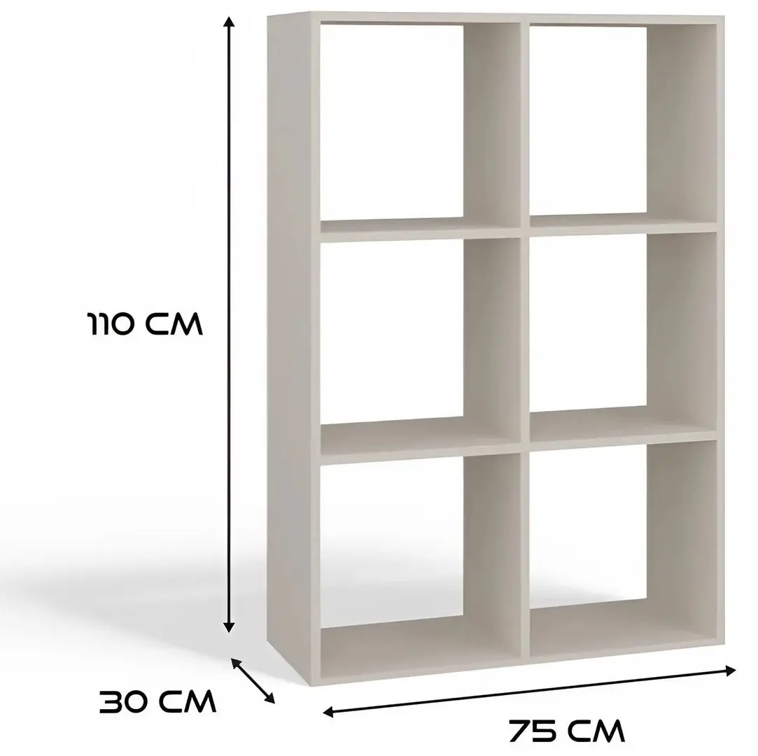Etajera TopEshop Malax 2x3 (Cashmere)