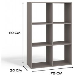 Etajera TopEshop Malax 2x3 (Clay) Thumb