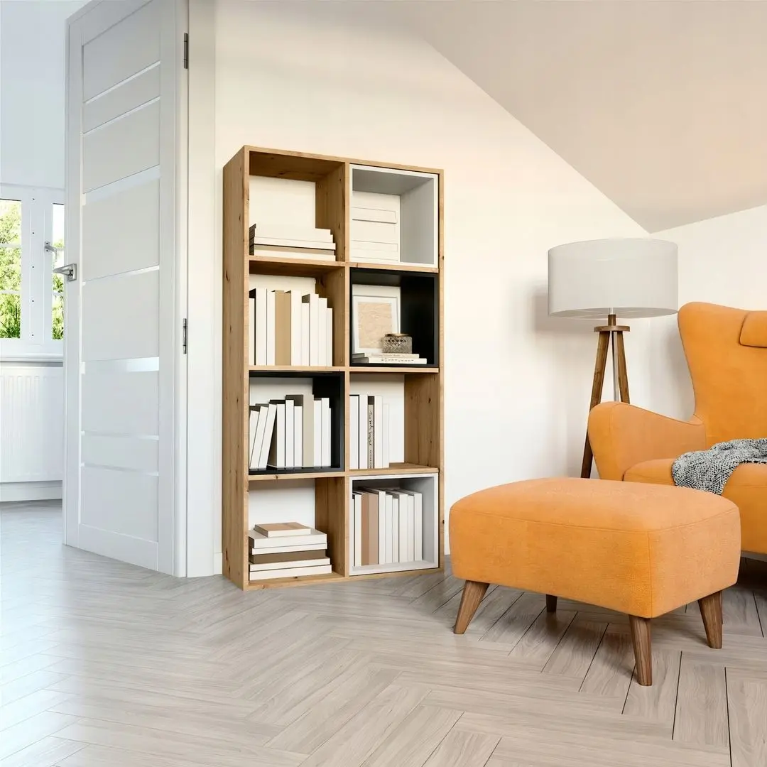 Etajera TopEshop Malax 2x4 (Artisan Oak)