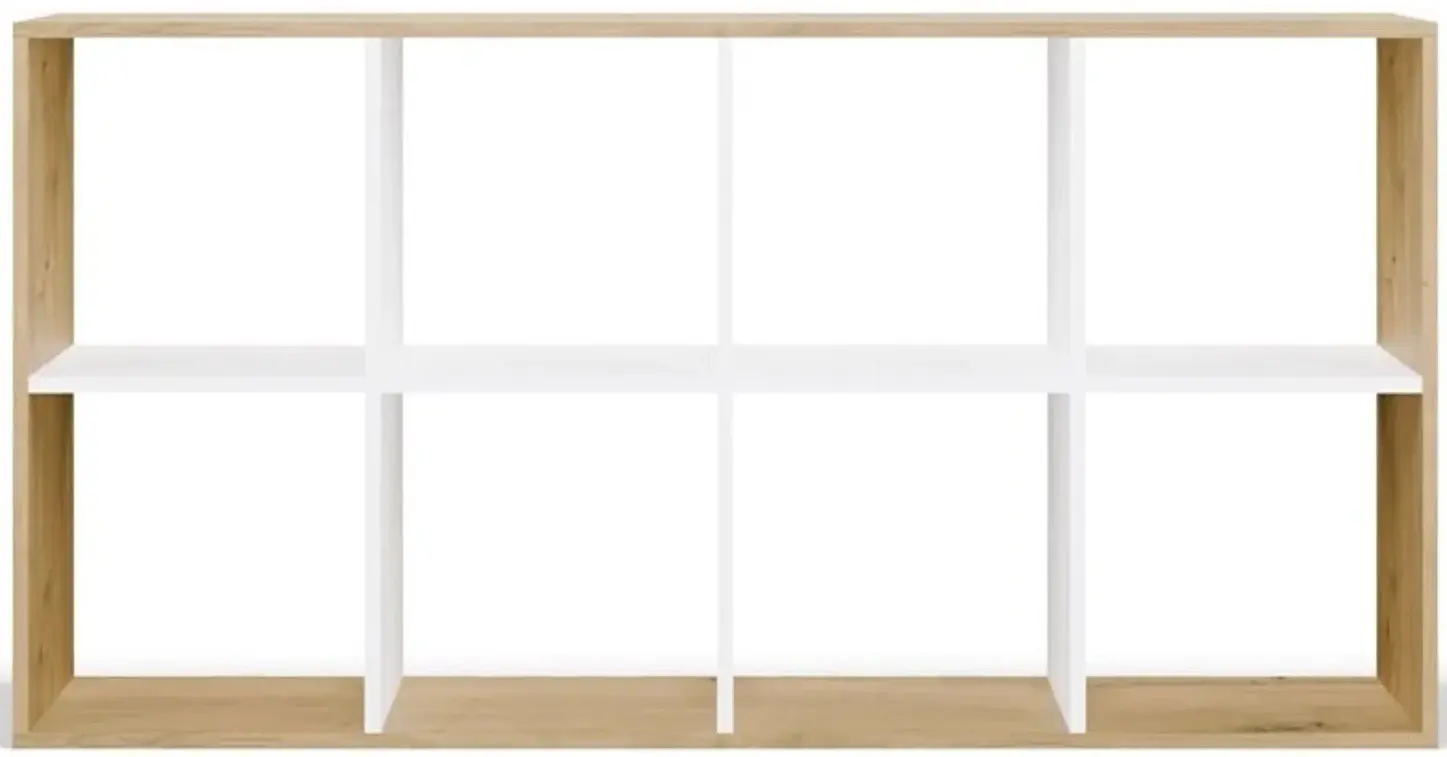 Etajera TopEshop Malax 2x4 (Artisan Oak/White) - 3