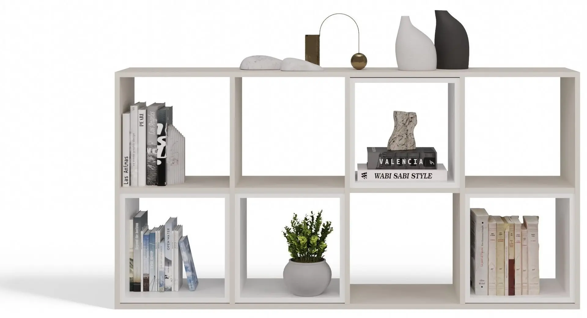 Etajera TopEshop Malax 2x4 (Cashmere)