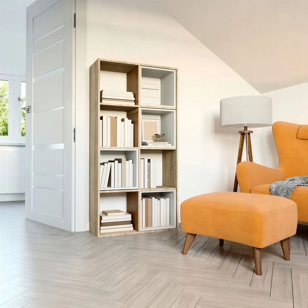 Etajera TopEshop Malax 2x4 (Sonoma Oak)