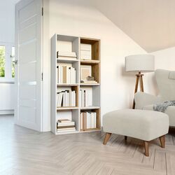 Стеллаж TopEshop Malax 2x4 (White) Thumb