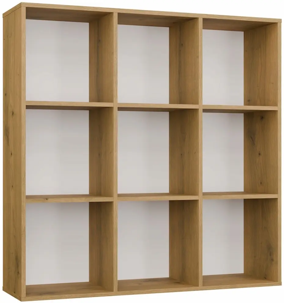 Etajera TopEshop Malax 3x3 H (Artisan Oak) - 3