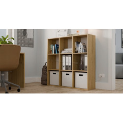 Etajera TopEshop Malax 3x3 H (Artisan Oak)