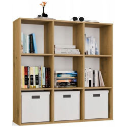 Etajera TopEshop Malax 3x3 H (Artisan Oak) Thumb