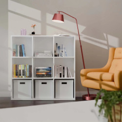 Etajera TopEshop Malax 3x3 H (White) Thumb