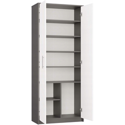 Etajera TopEshop Oliv 2D (Anthracite/White) Thumb