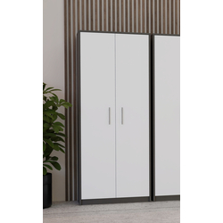Etajera TopEshop Oliv 2D (Anthracite/White)