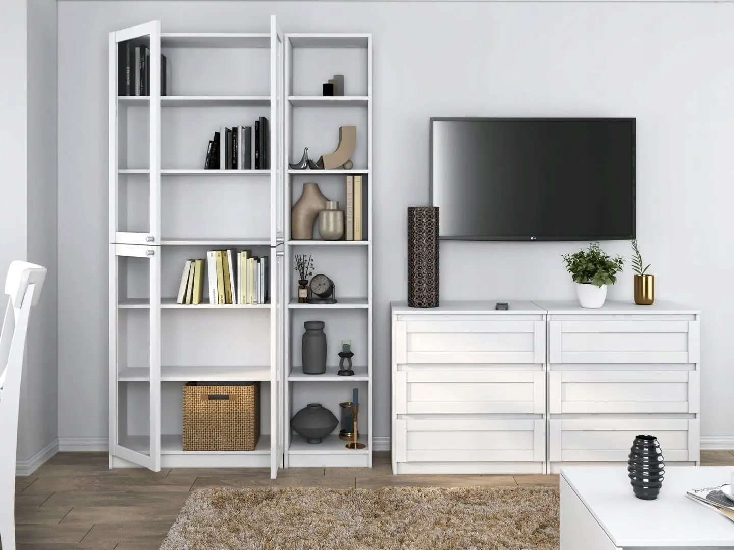 Etajera TopEshop Pafos 40 (White)