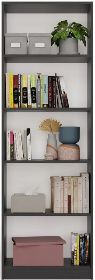 Etajera TopEshop R60 (Anthracite) - 5