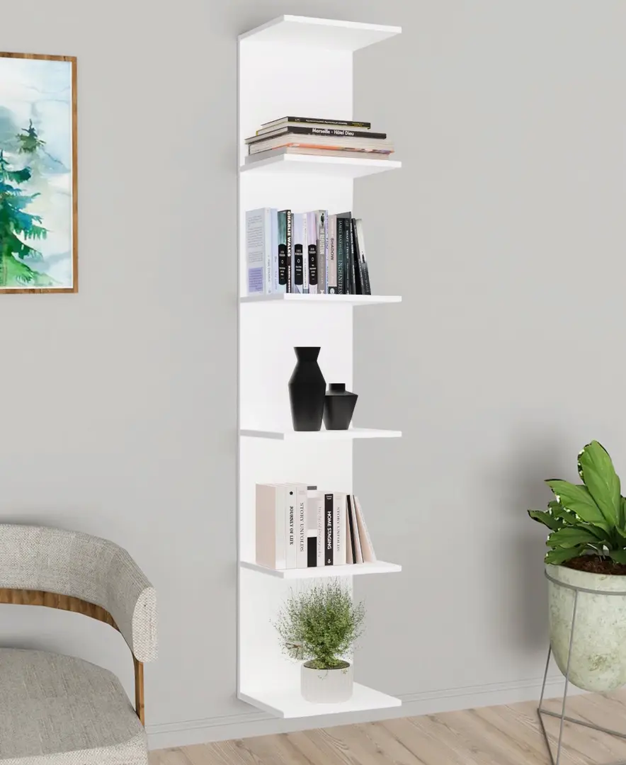 Etajera TopEshop Regal 6P (White)