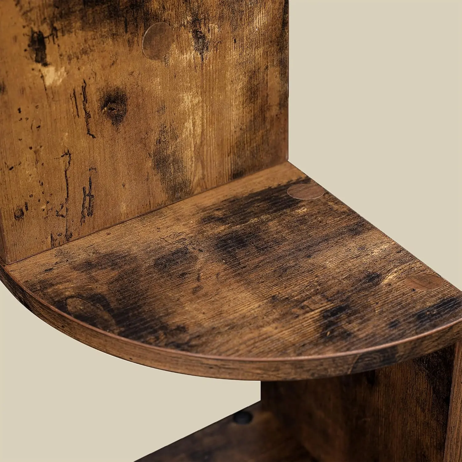 Стеллаж угловой Vasagle LBC20BX (Rustic Brown) - 6