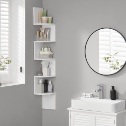 Стеллаж угловой Vasagle LBC20WT (White) Thumb