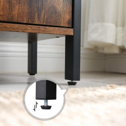 Стеллаж Vasagle LBC022B01 (Rustic Brown/Black) Thumb