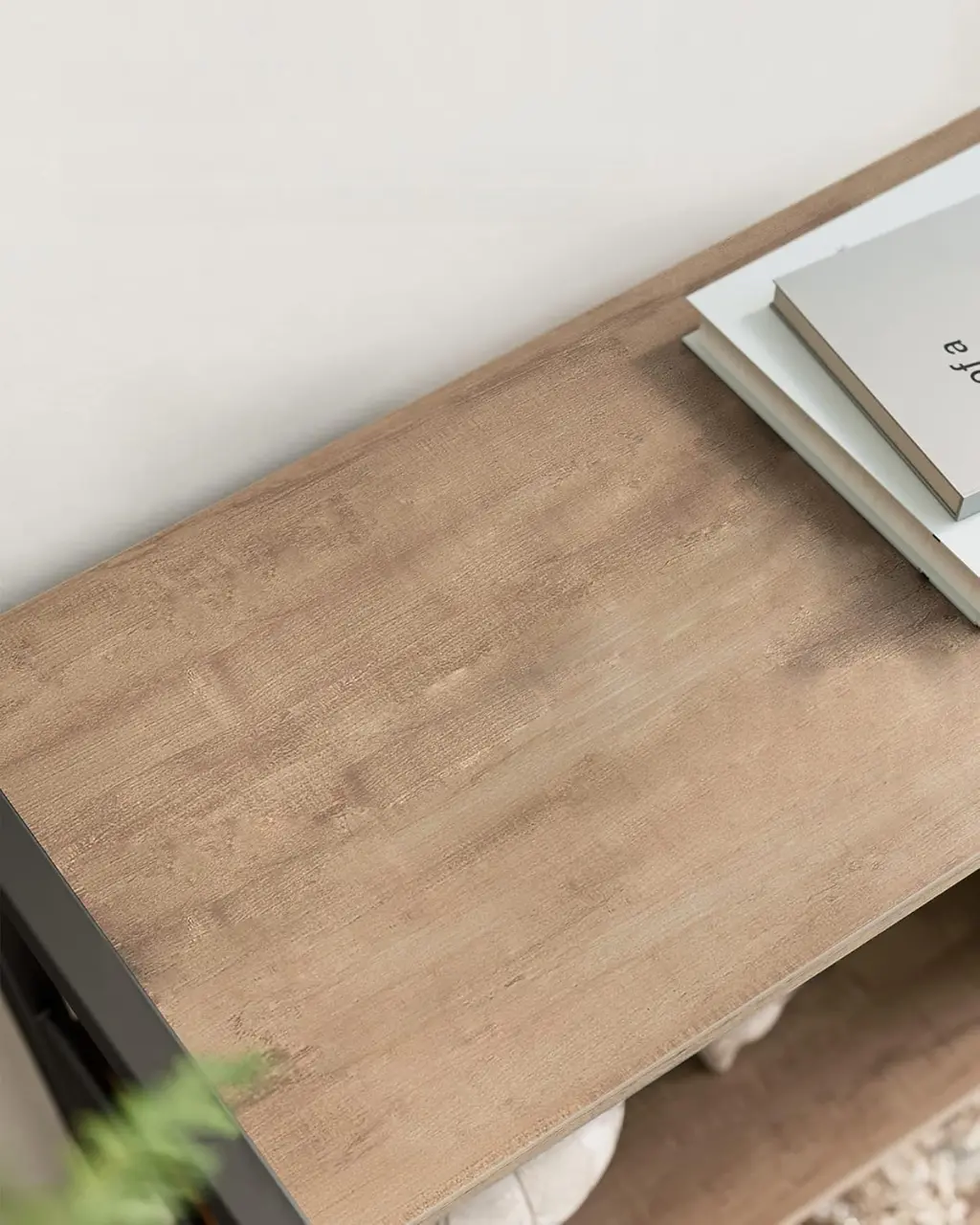 Стеллаж Vasagle LBC022B50 (Toasted Oak/Black) - 4