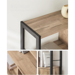 Стеллаж Vasagle LBC022B50 (Toasted Oak/Black) Thumb