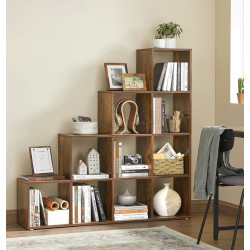 Стеллаж Vasagle LBC10BX (Rustic Brown)