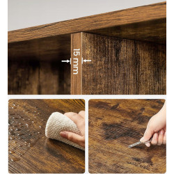 Стеллаж Vasagle LBC10BX (Rustic Brown) Thumb
