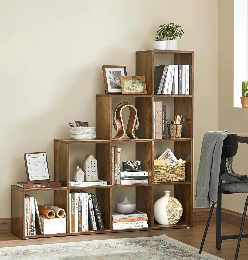 Стеллаж Vasagle LBC10BX (Rustic Brown)