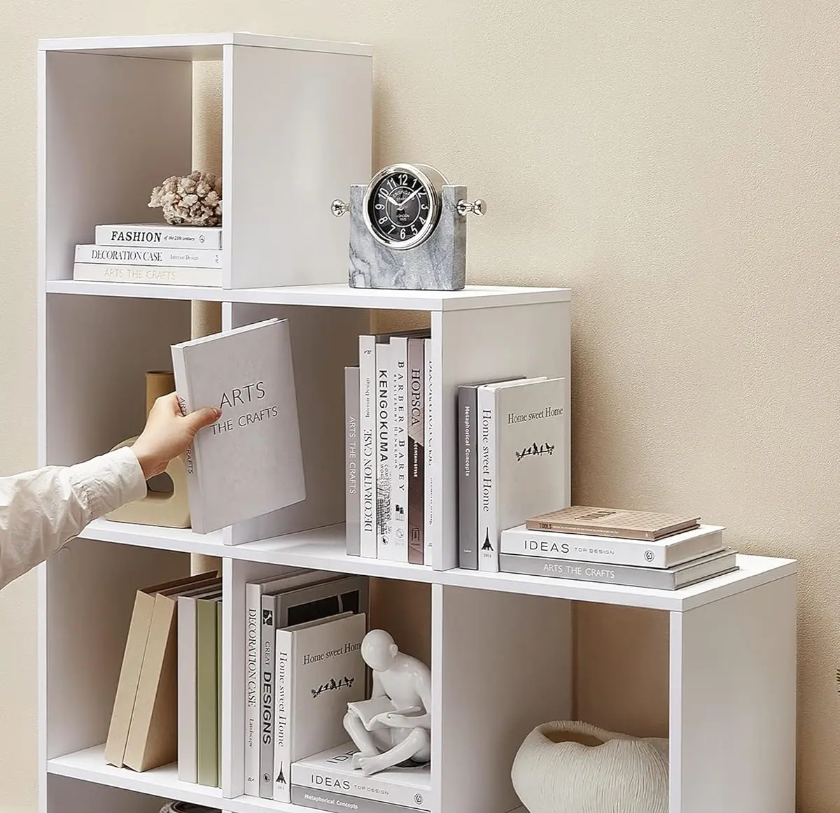 Стеллаж Vasagle LBC10WTV1 (White) - 5