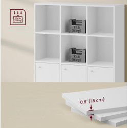 Стеллаж Vasagle LBC33WT (White) Thumb