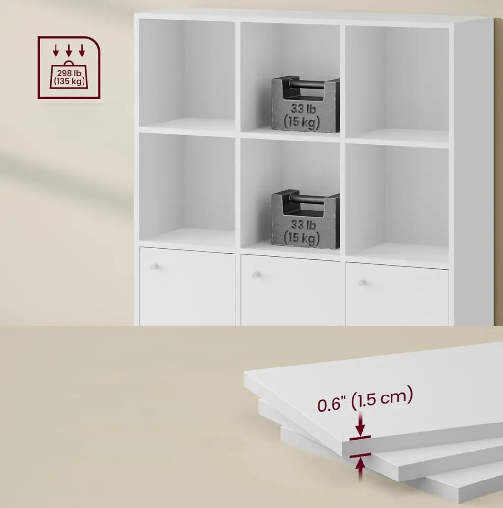 Стеллаж Vasagle LBC33WT (White) - 4