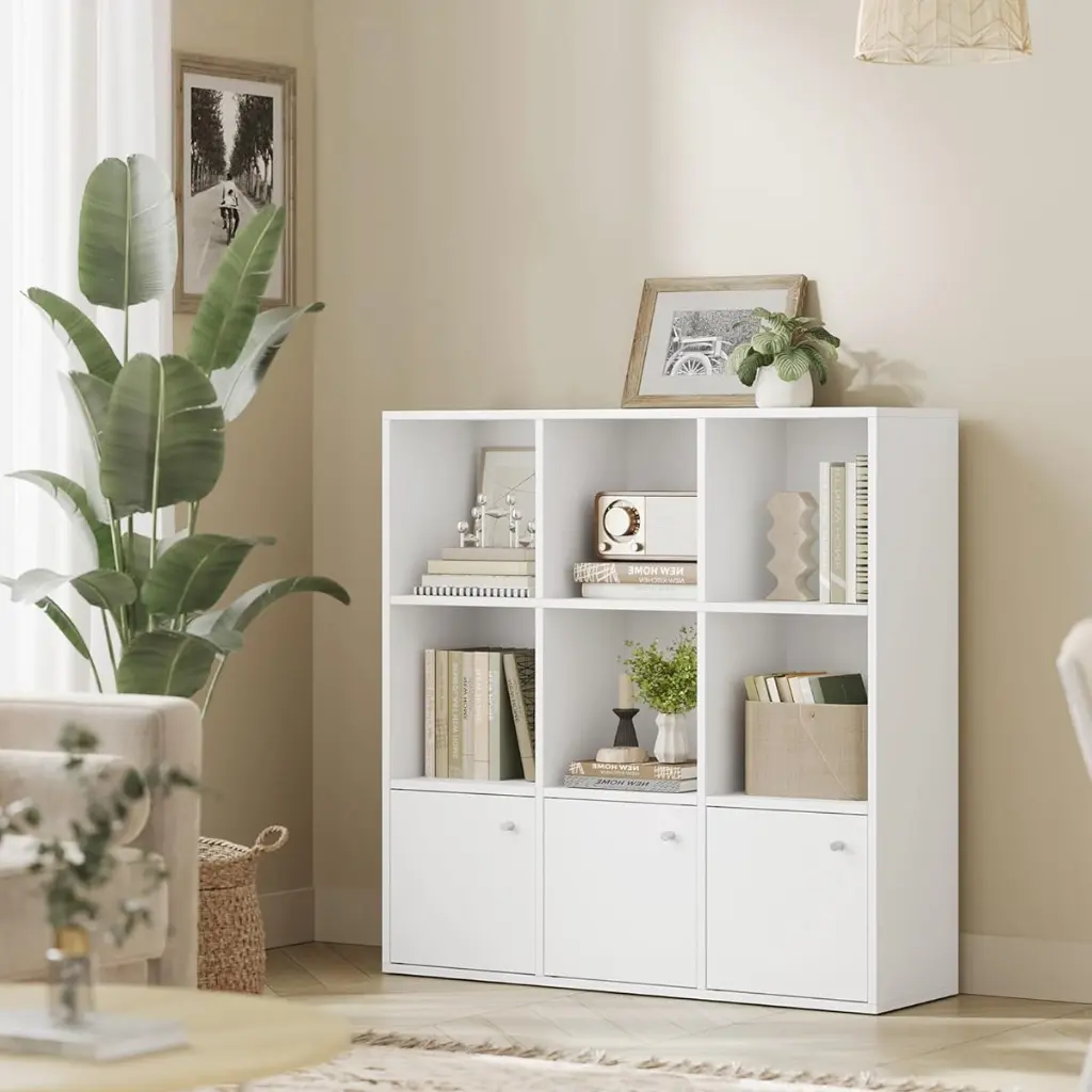 Стеллаж Vasagle LBC33WT (White)