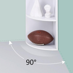 Etajera Vasagle LBC42WT (White) Thumb