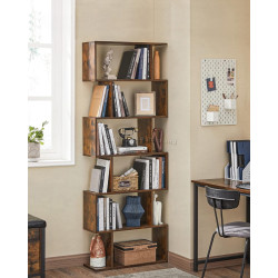 Стеллаж Vasagle LBC61BX (Rustic Brown)