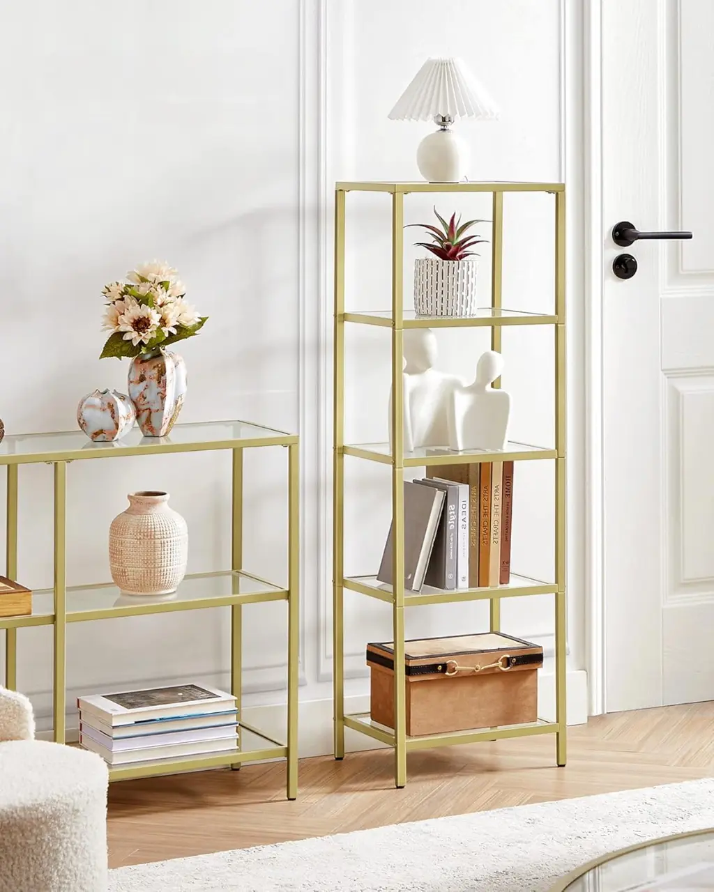 Etajera Vasagle LGT029A01 (Gold)