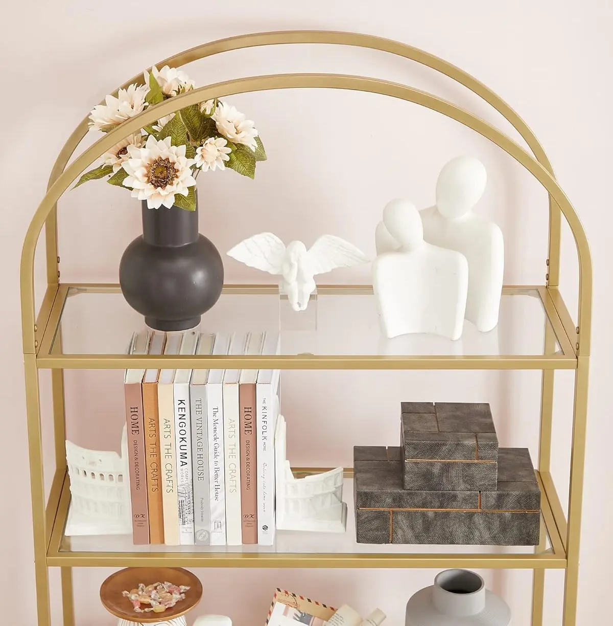 Стеллаж Vasagle LGT050A01 (Gold) - 3