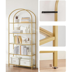 Стеллаж Vasagle LGT050A01 (Gold) Thumb