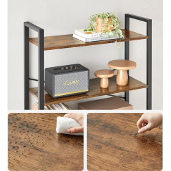 Стеллаж Vasagle LLS082B01 (Rustic Brown/Ink Black) Thumb