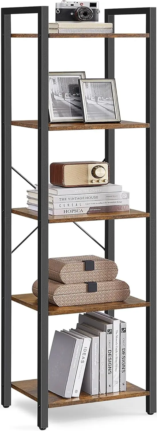 Etajera Vasagle LLS100B01 (Rustic Brown/Black) - 2