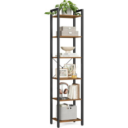 Стеллаж Vasagle LLS101B01 (Rustic Brown/Black) Thumb