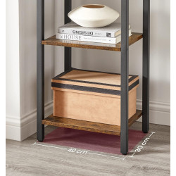 Стеллаж Vasagle LLS101B01 (Rustic Brown/Black) Thumb