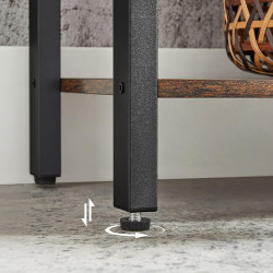 Etajera Vasagle LLS107B01 (Rustic Brown/Black) Thumb