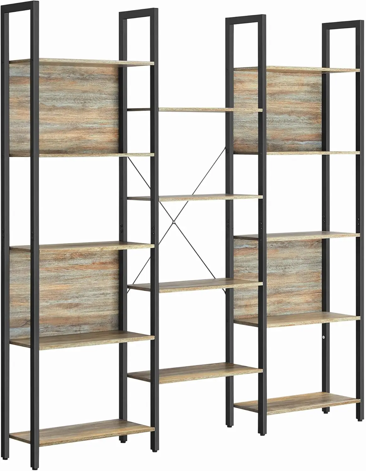 Стеллаж Vasagle LLS107B60 (Turquoise Brown/Ink Black) - 2